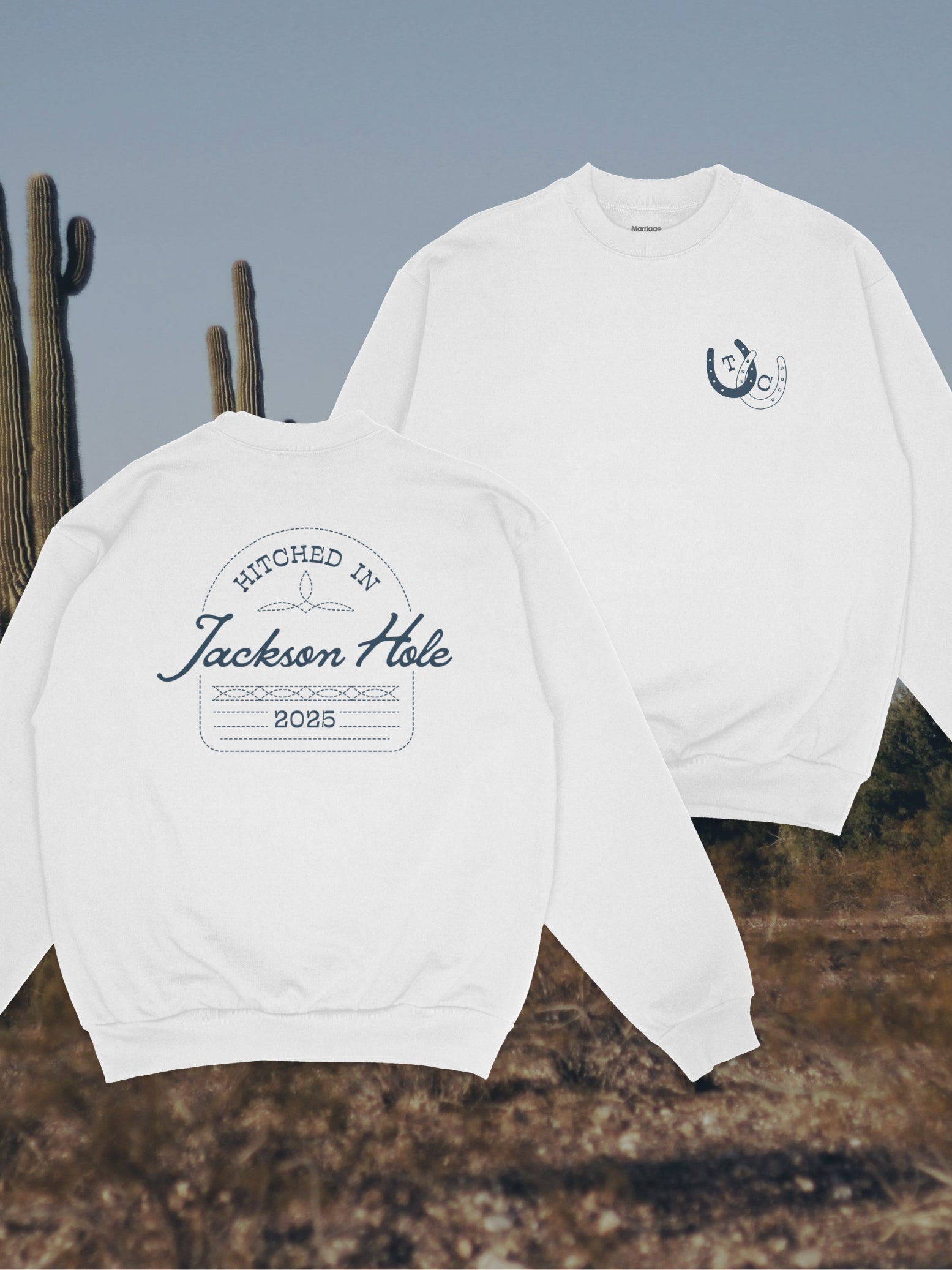 From the City to Hitched Western Crewneck