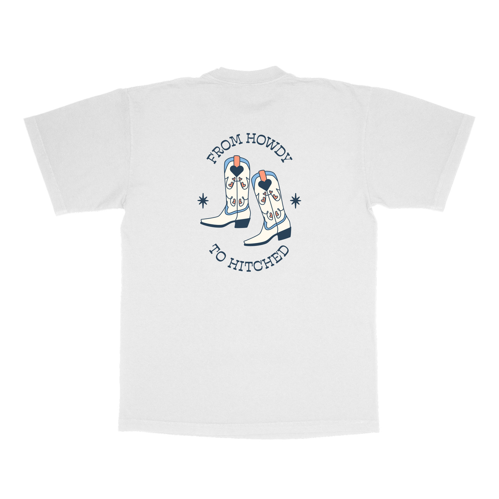 Howdy to Hitched Custom Bachelorette Tee