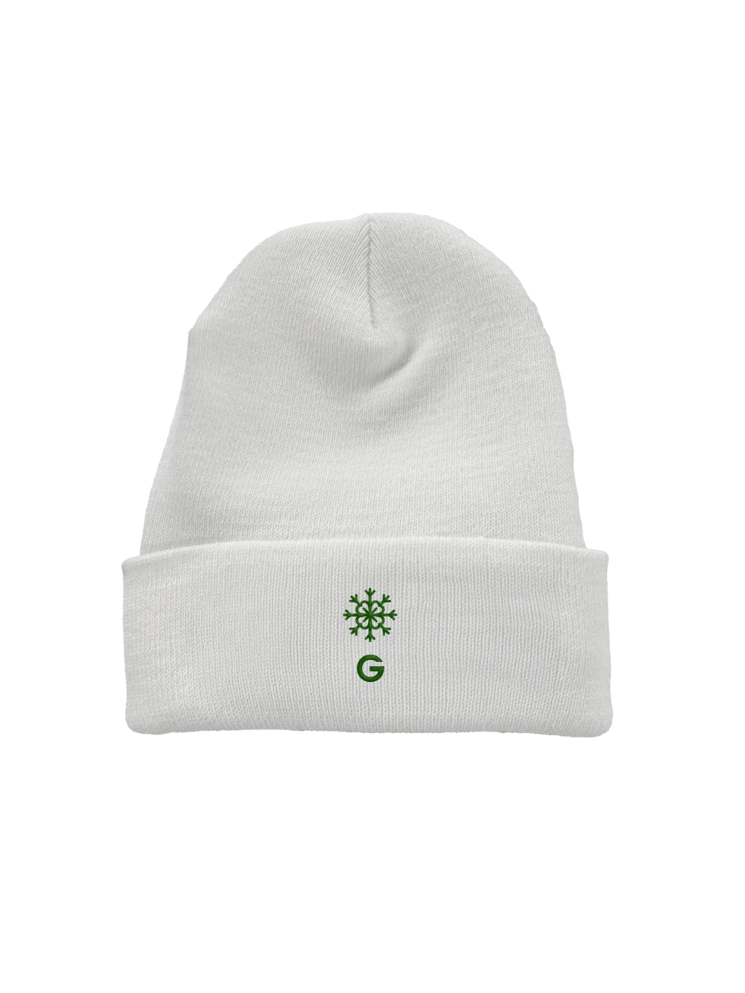 Lucky Snowflake Custom Ski Beanie