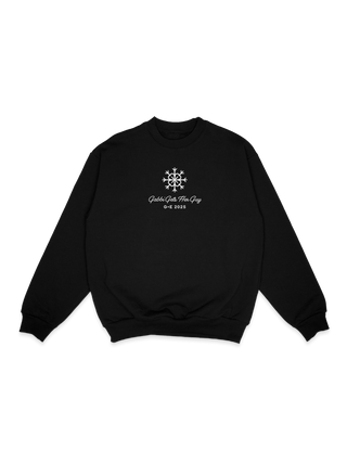 Lucky Snowflake Custom Ski Crewneck