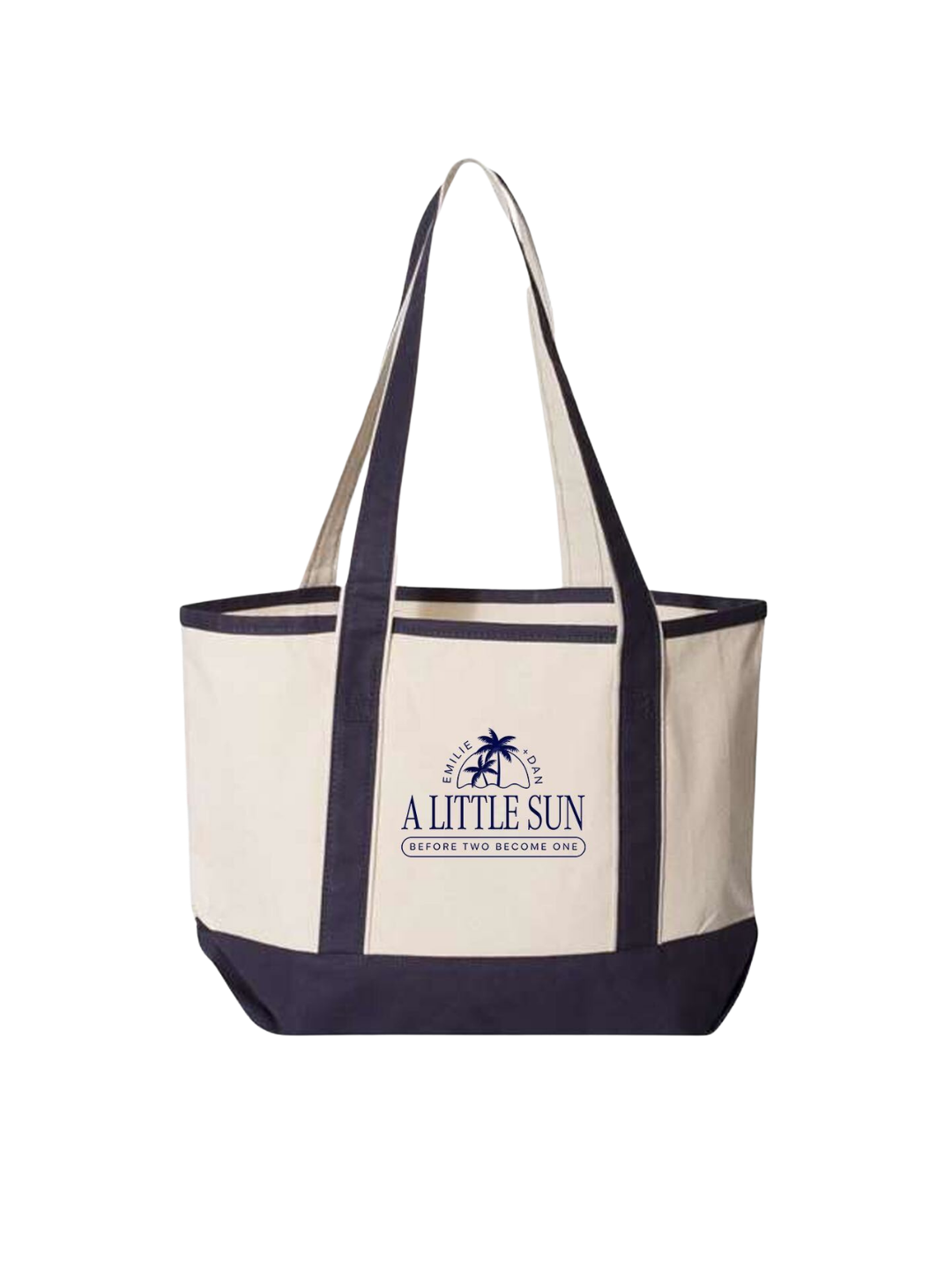 A Little Sun Custom Beach Tote Bag