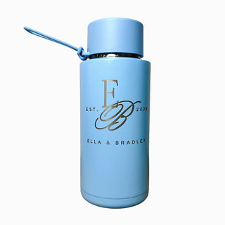 Custom Monogram Wedding Water Bottle — Frank Green 34oz