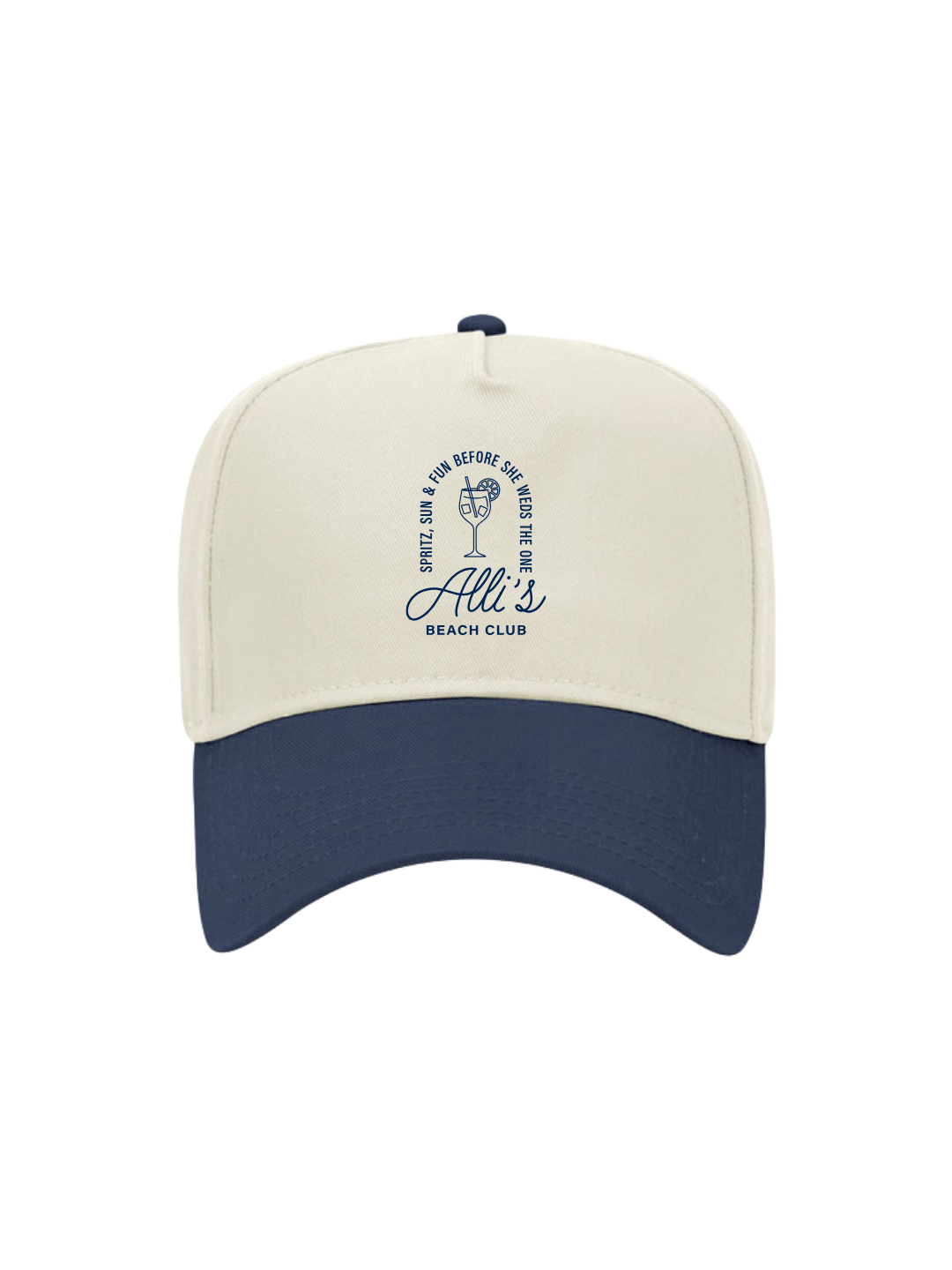 Beach Club Bachelorette Custom Hat