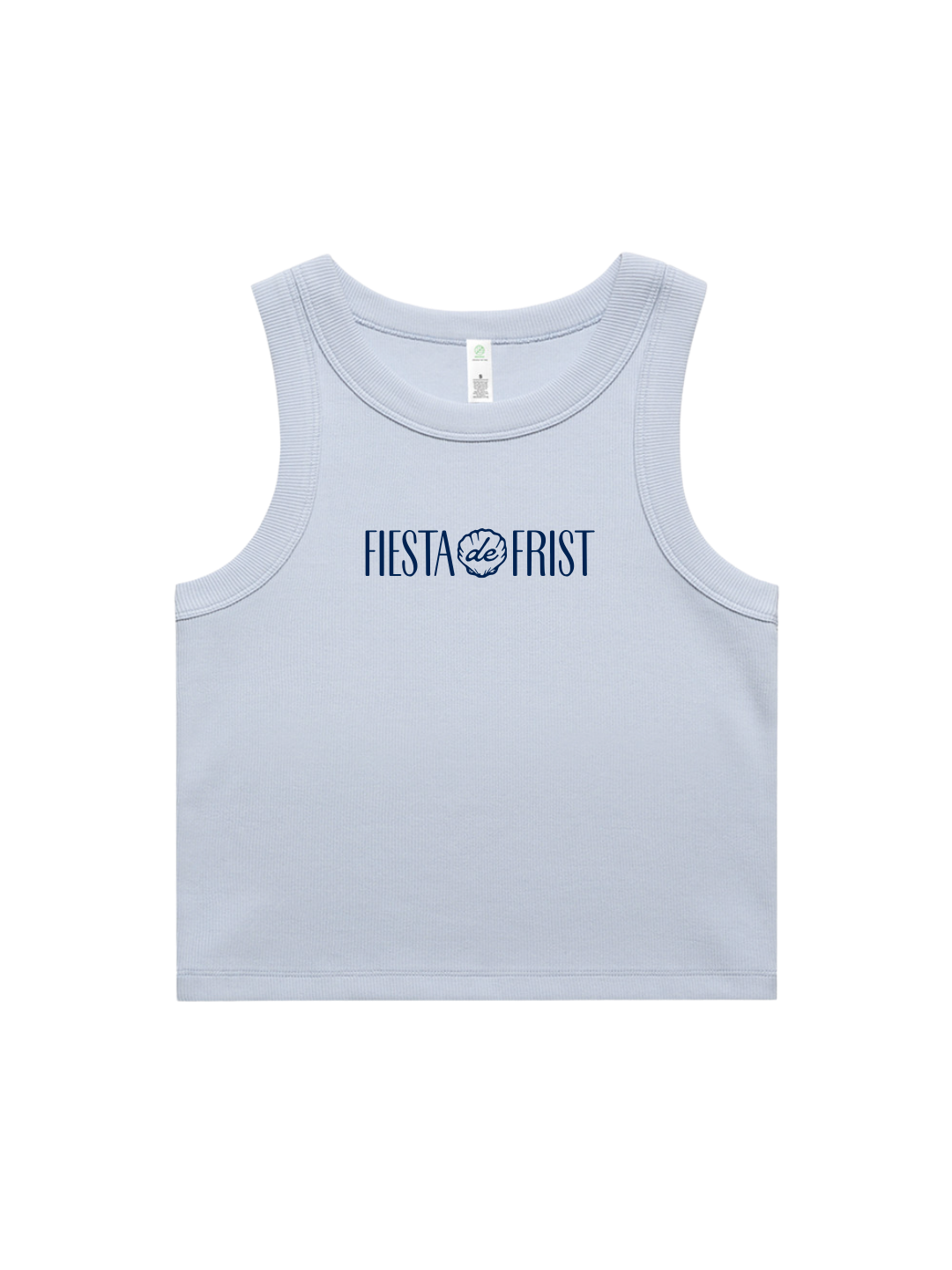 Island Fiesta Custom Beach Bachelorette Crop Tank