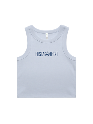 Island Fiesta Custom Beach Bachelorette Crop Tank