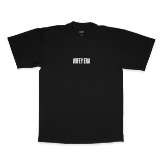 A custom "Wifey Era" tee designed by Marriage Material.