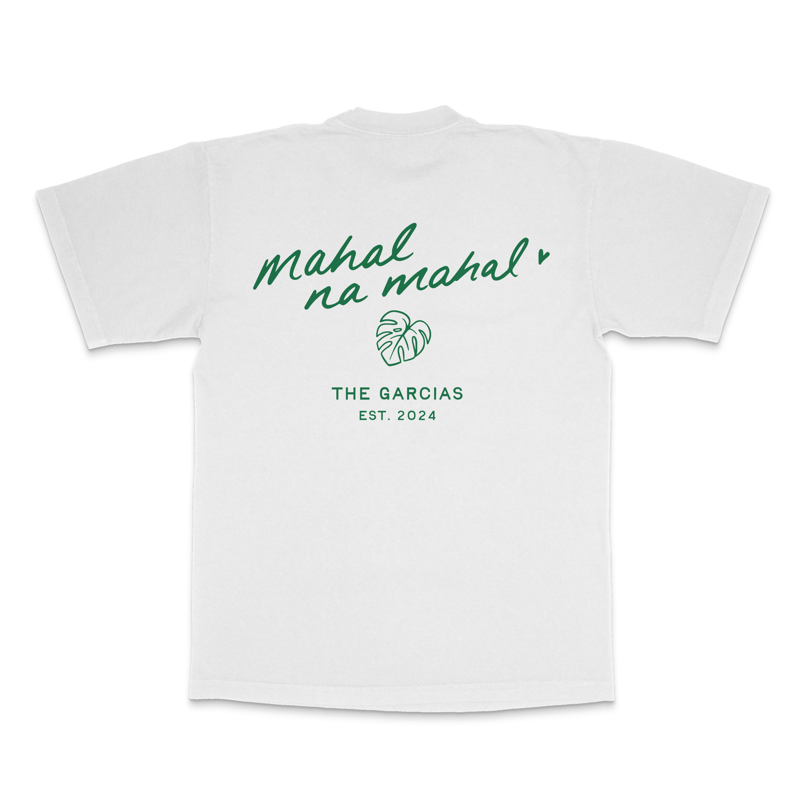 Mahal Monstera Leaf Custom Tropical Tee